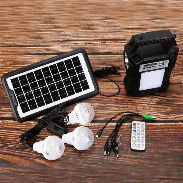 Portable Solar Power Station Rechargeable Backup Power Bank