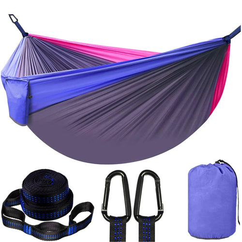 Camping Hammock Double Hammock with 2 Tree Straps