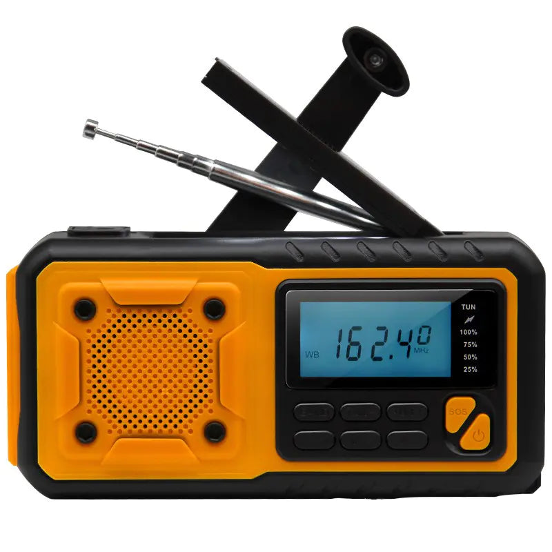 Solar Emergency Hand-Crank Radio