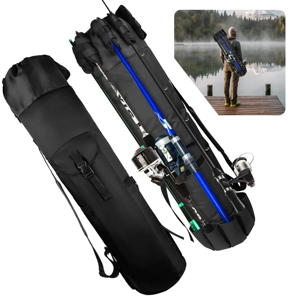 Fishing Rod Bag Fishing Pole Carrier Case Bag
